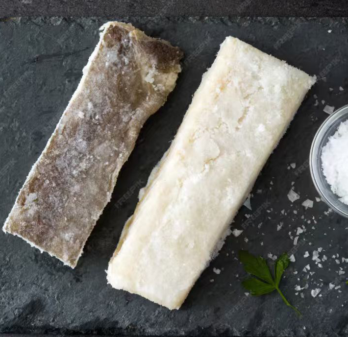 Desalted fish and dry salted fish products